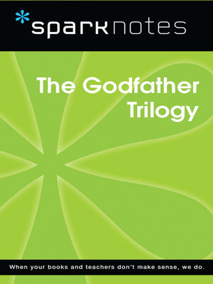 cover image of The Godfather Trilogy (SparkNotes Film Guide)